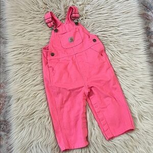 Carhartt • Pink Bib Overalls